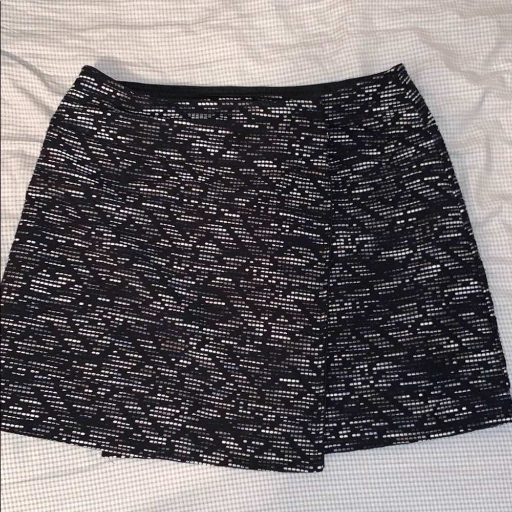 NEW* H&M Black and White Wrap Skirt